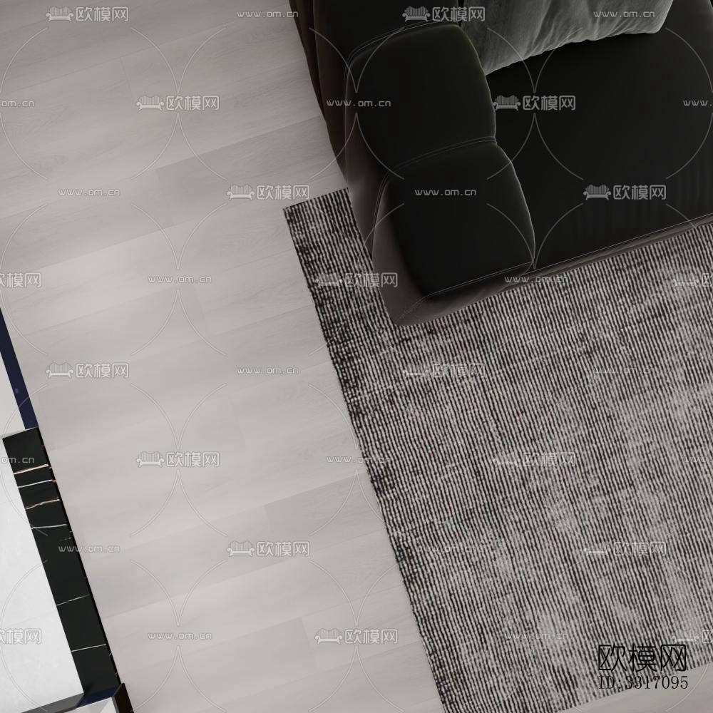 现代客厅效果图下载（渲染图2）