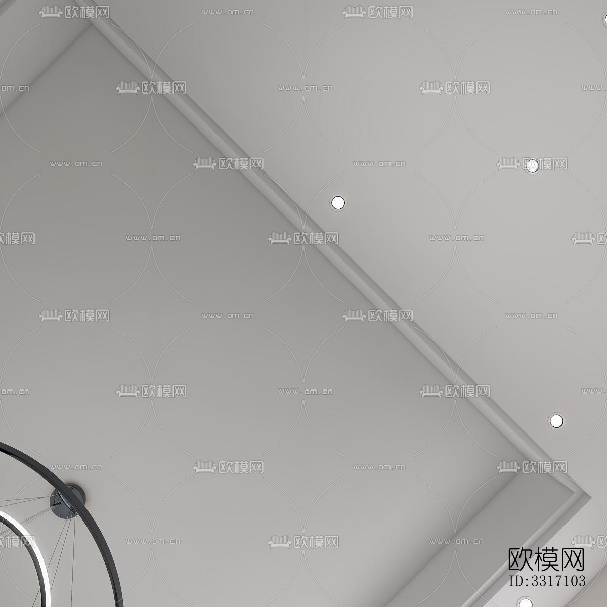 现代客厅效果图下载（渲染图6）