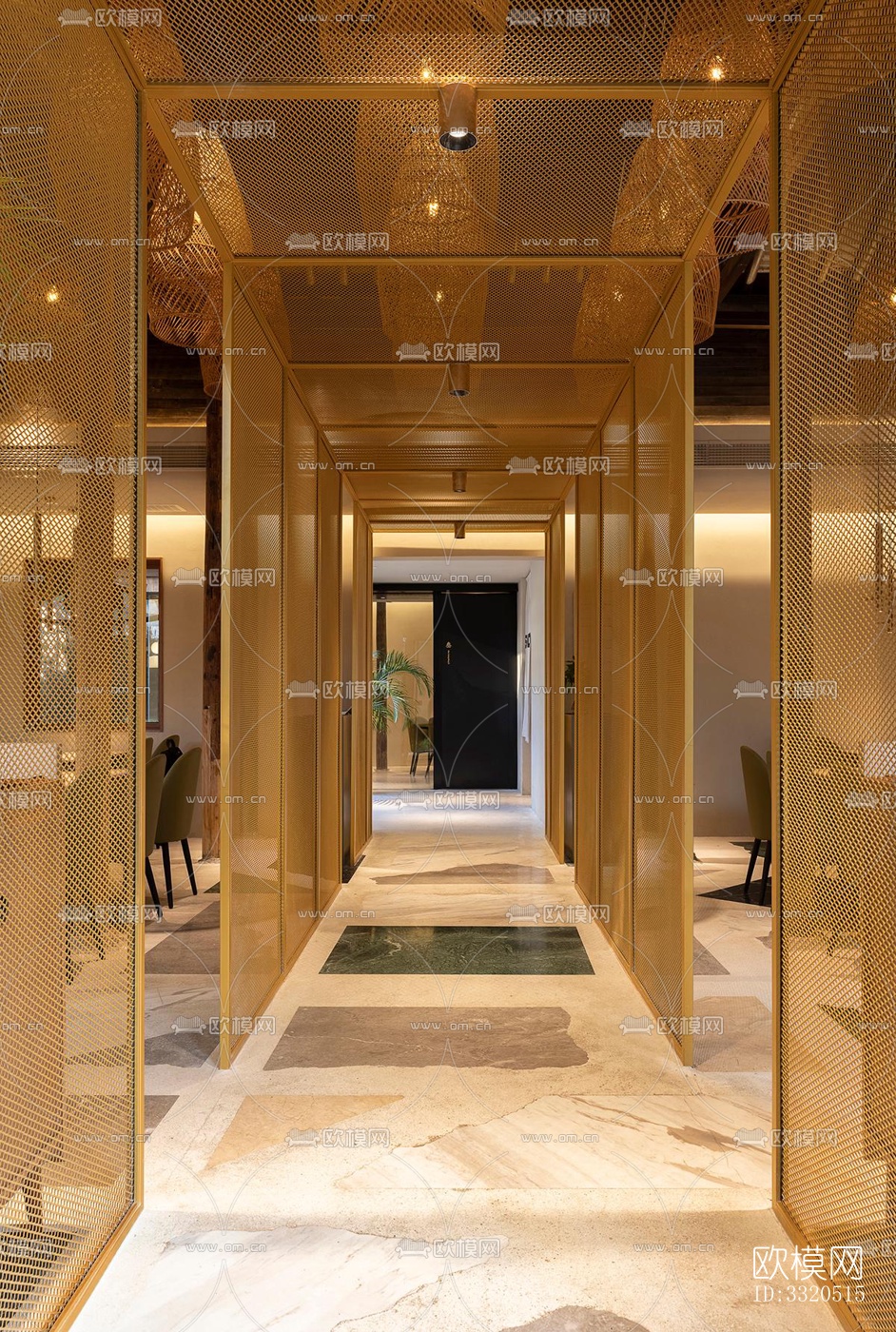 原木风咖啡奶茶效果图下载（渲染图2）