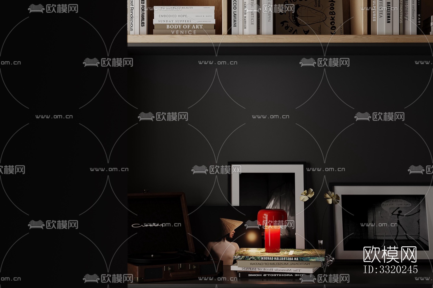 现代客厅效果图下载（渲染图6）