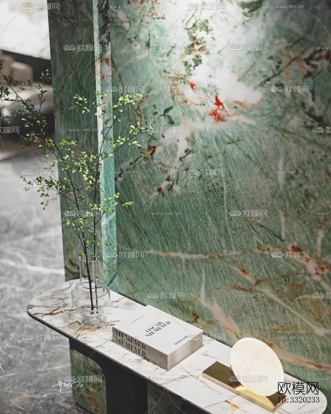 现代客厅效果图下载（渲染图14）