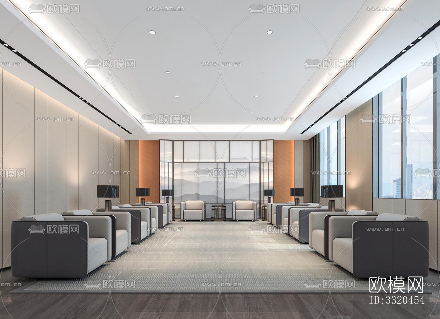 现代医院效果图下载（渲染图4）