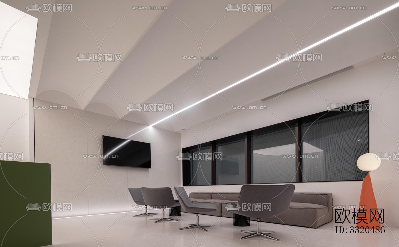 现代医院效果图下载（渲染图6）