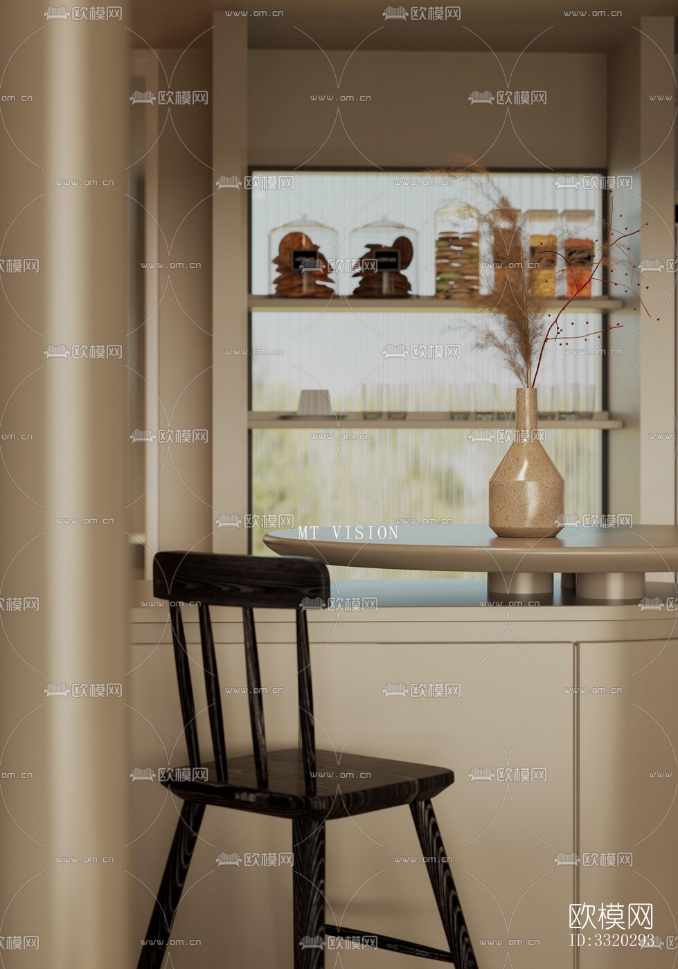 现代客厅效果图下载（渲染图11）