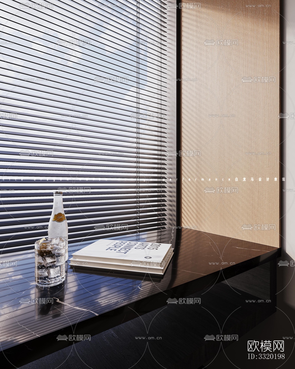 现代客厅效果图下载（渲染图6）