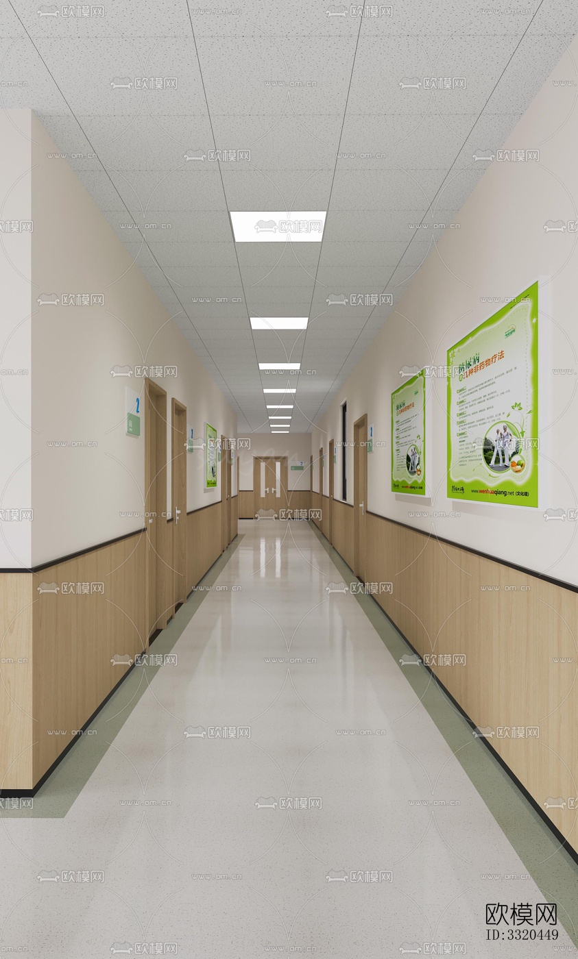 现代医院效果图下载（渲染图4）