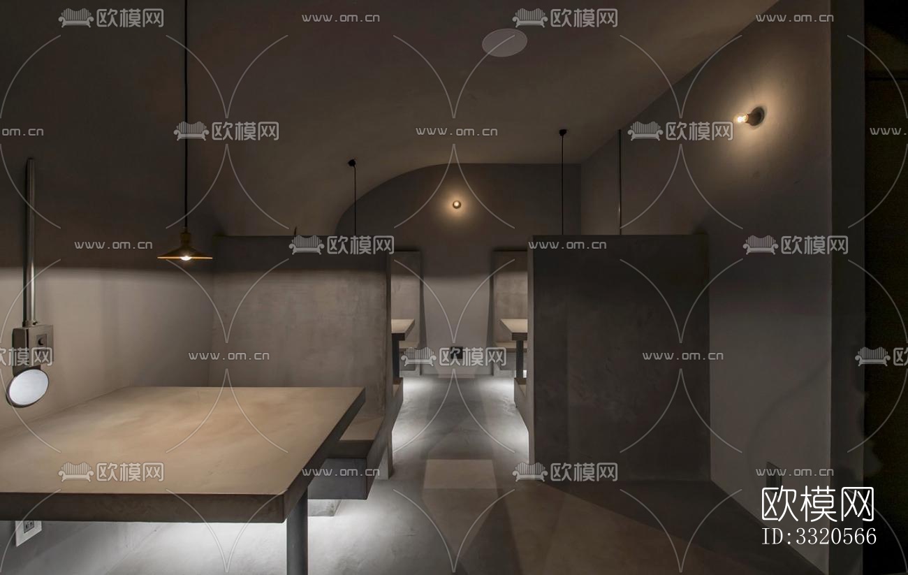 现代咖啡奶茶效果图下载（渲染图5）