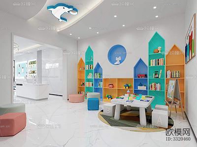 现代医院效果图下载（渲染图3）