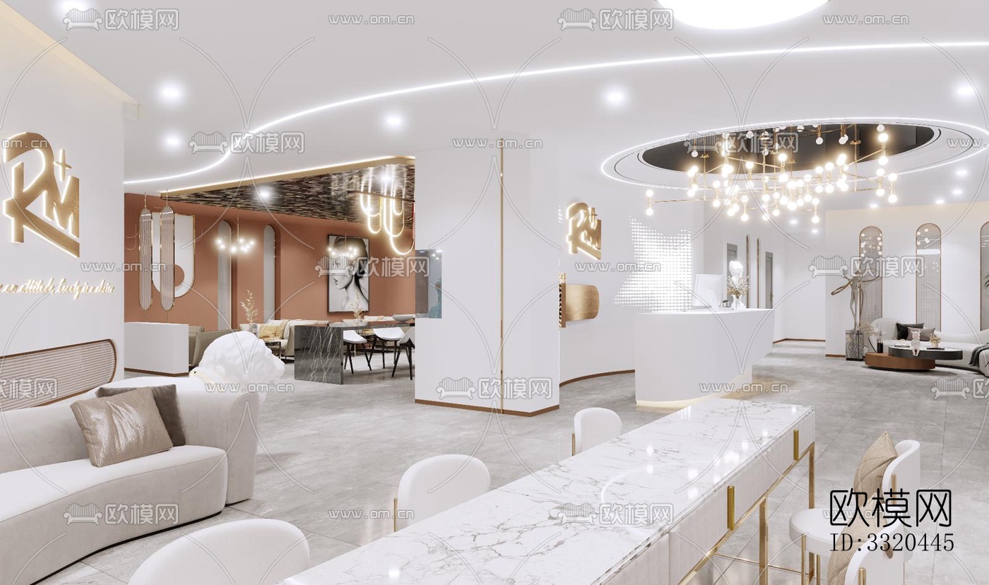 现代医院效果图下载（渲染图3）