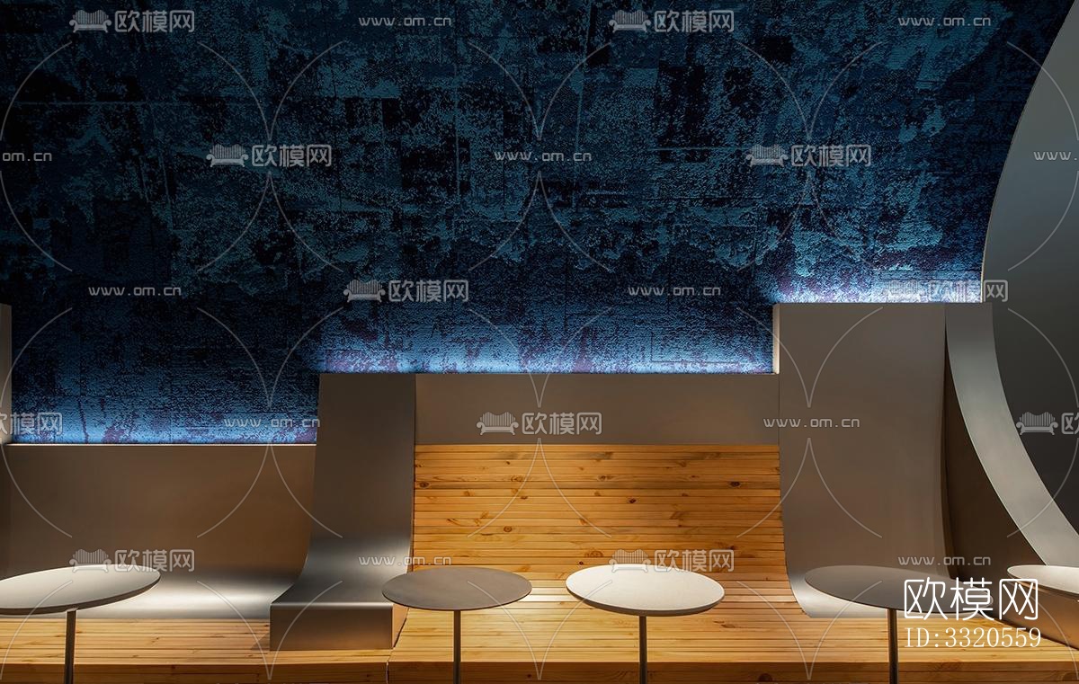 现代咖啡奶茶效果图下载（渲染图9）