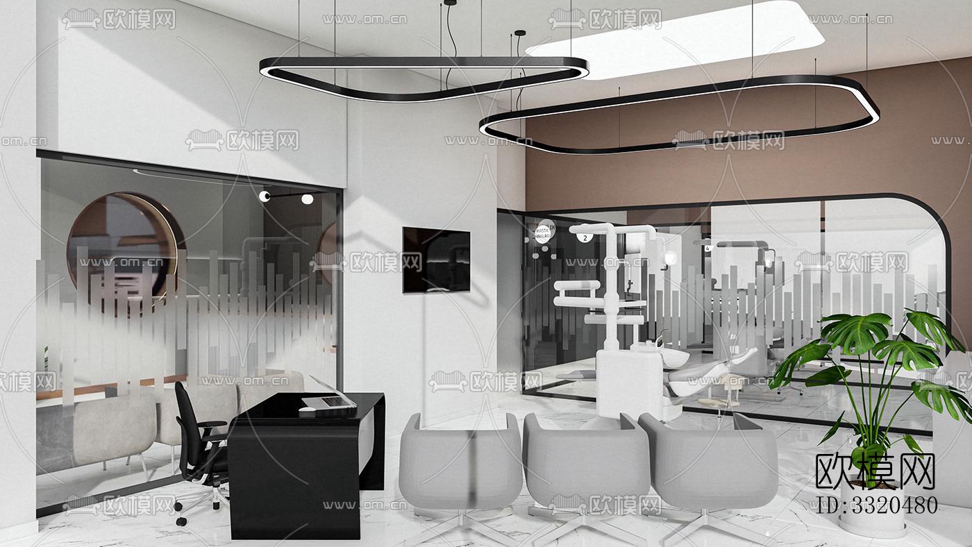 现代医院效果图下载（渲染图8）