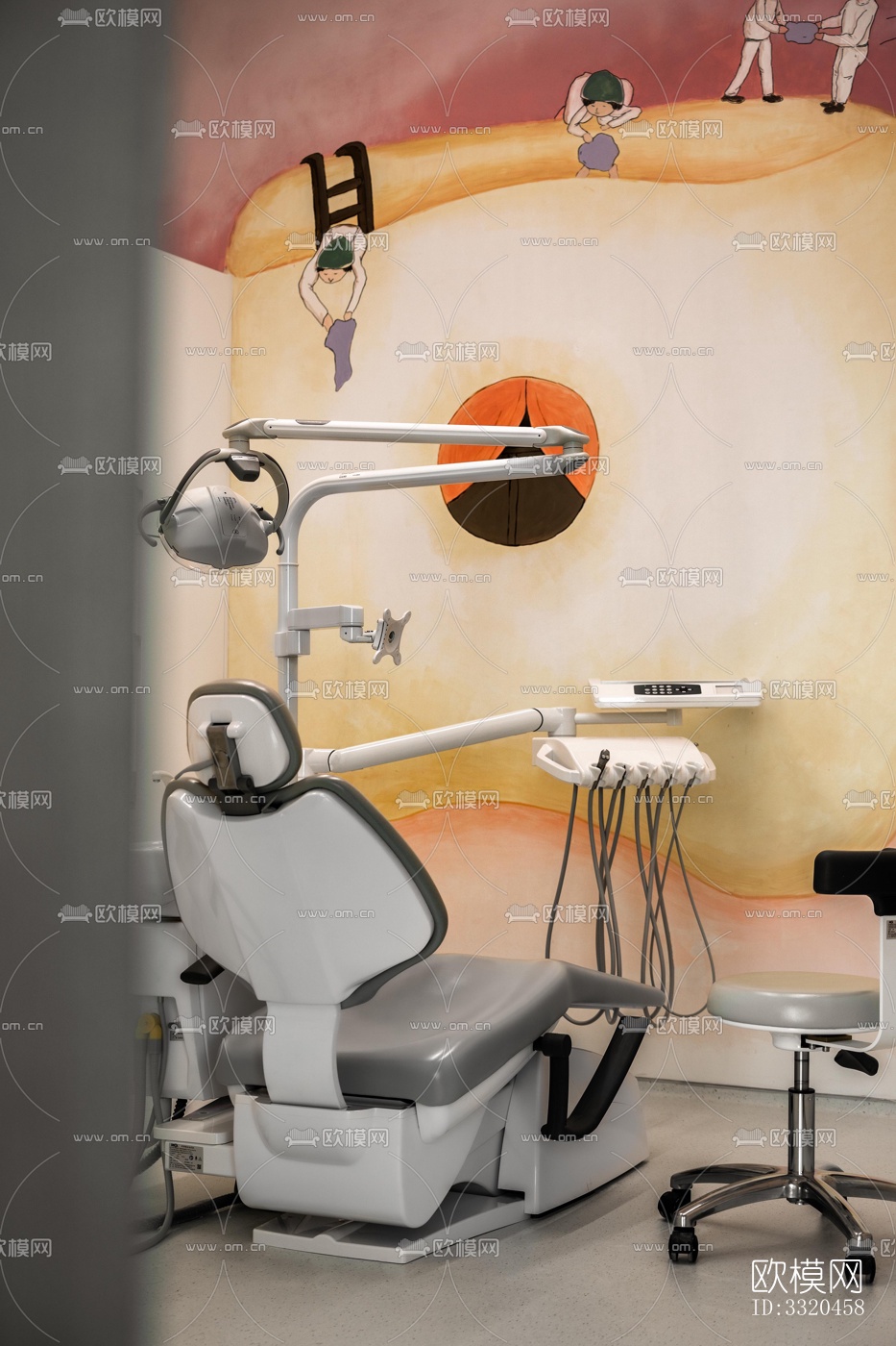 现代医院效果图下载（渲染图12）