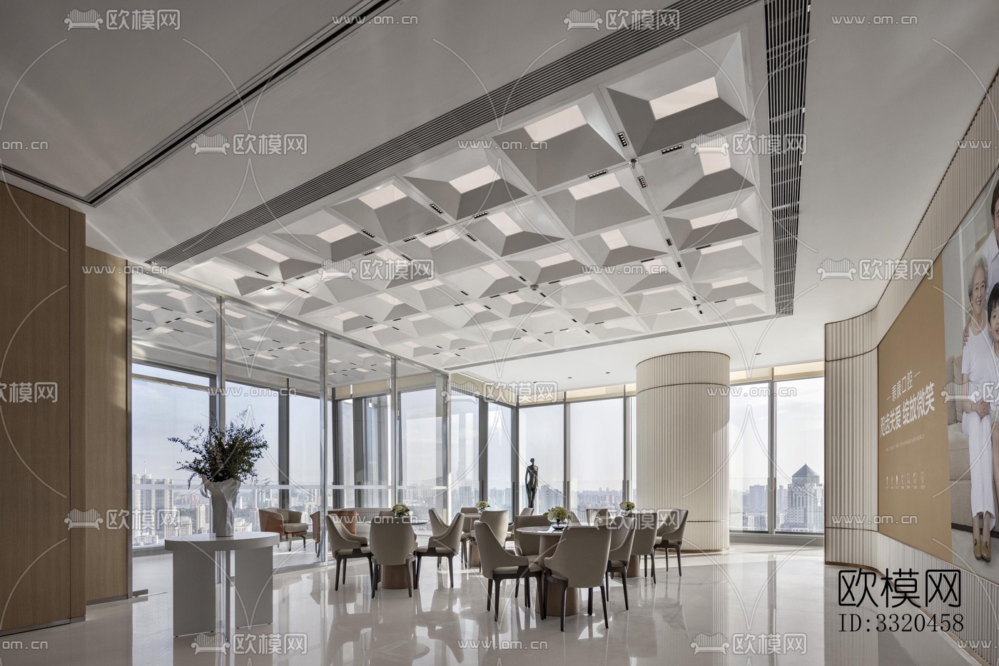 现代医院效果图下载（渲染图10）