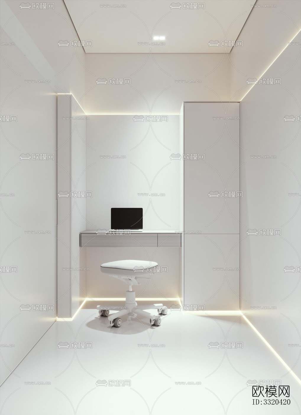 现代医院效果图下载（渲染图6）