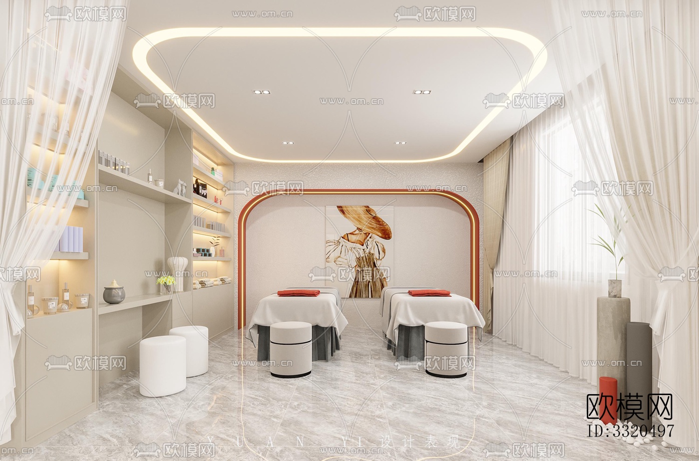 现代医院效果图下载（渲染图5）