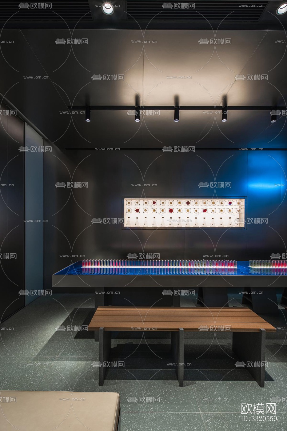 现代咖啡奶茶效果图下载（渲染图4）