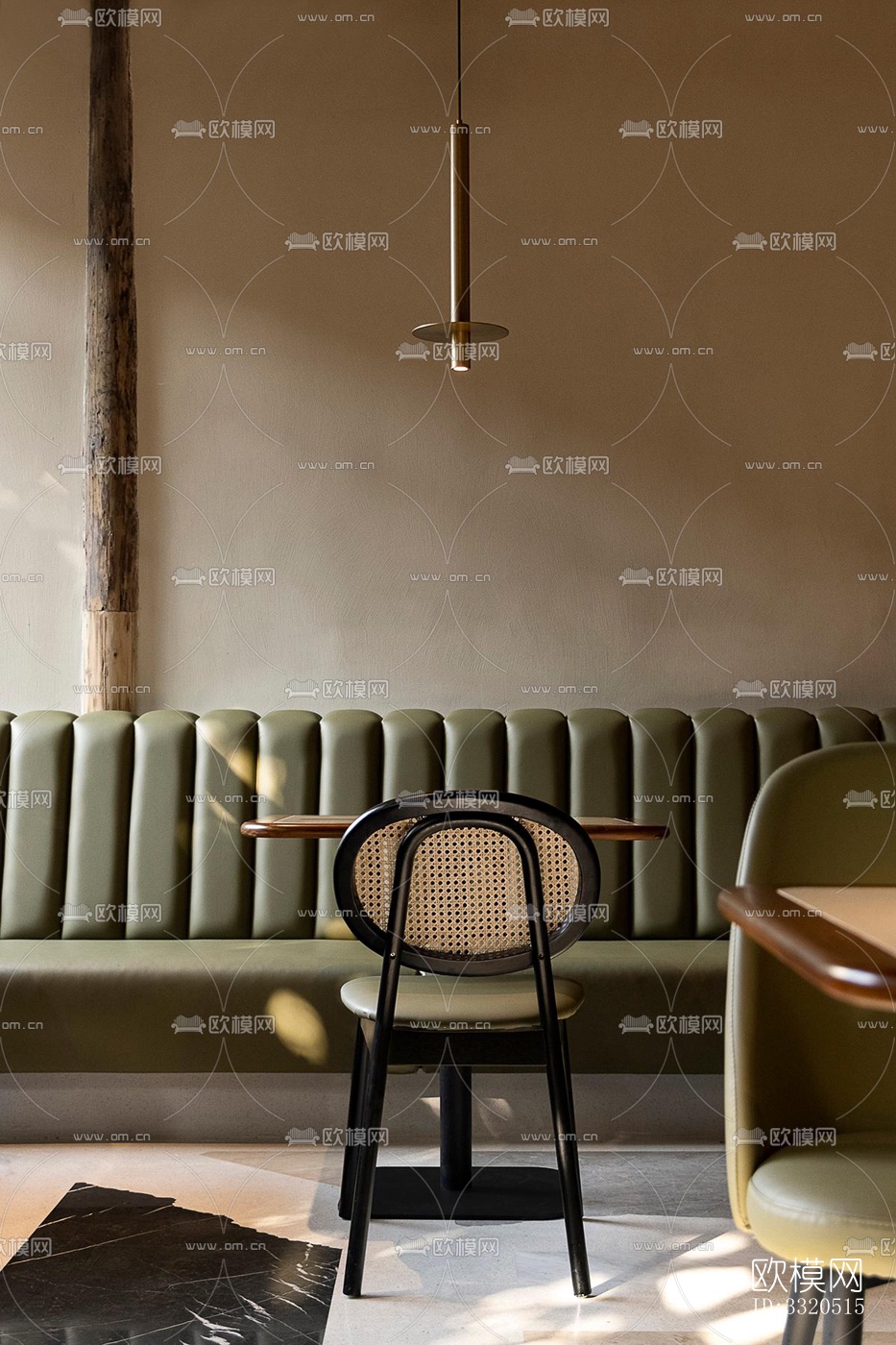 原木风咖啡奶茶效果图下载（渲染图6）