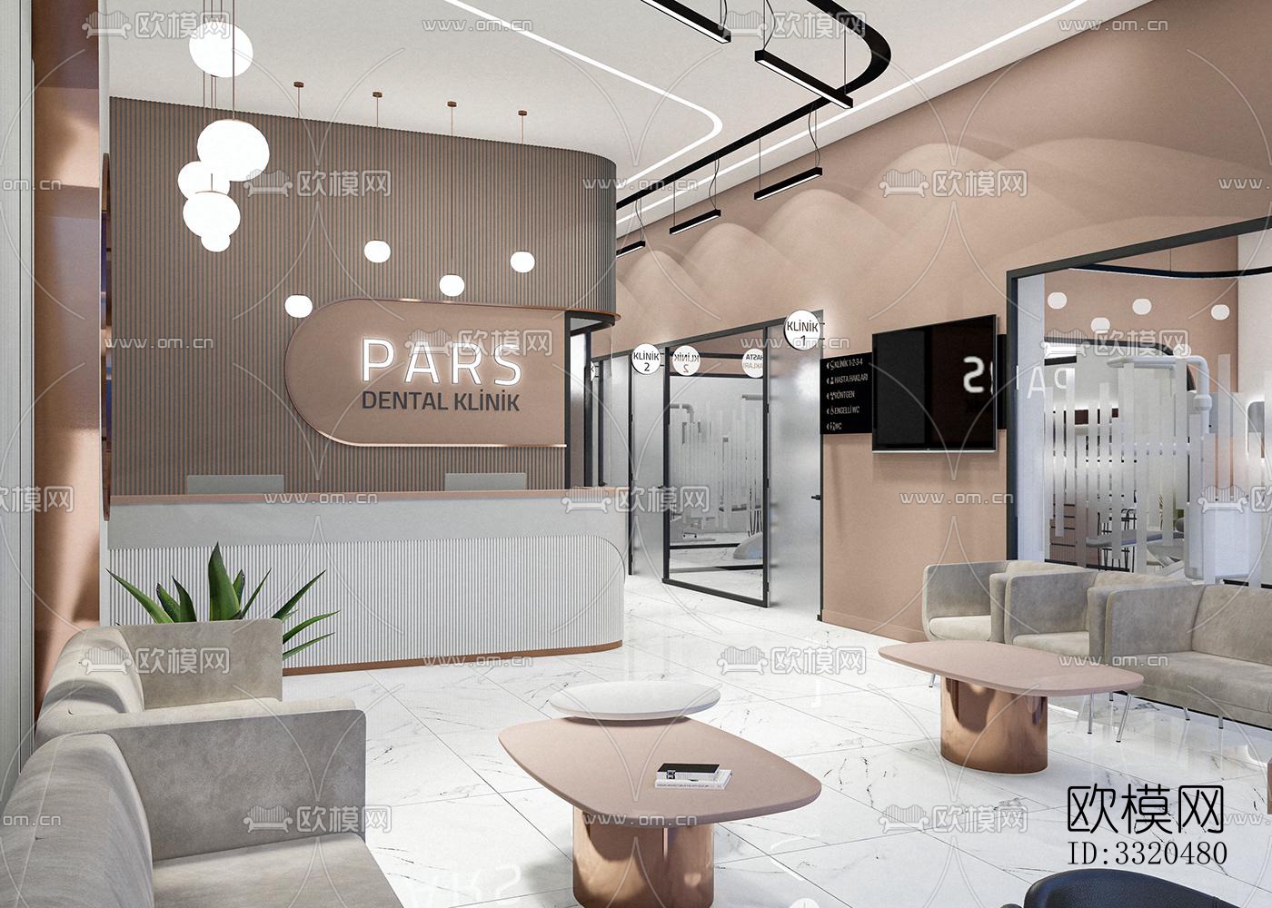 现代医院效果图下载（渲染图5）