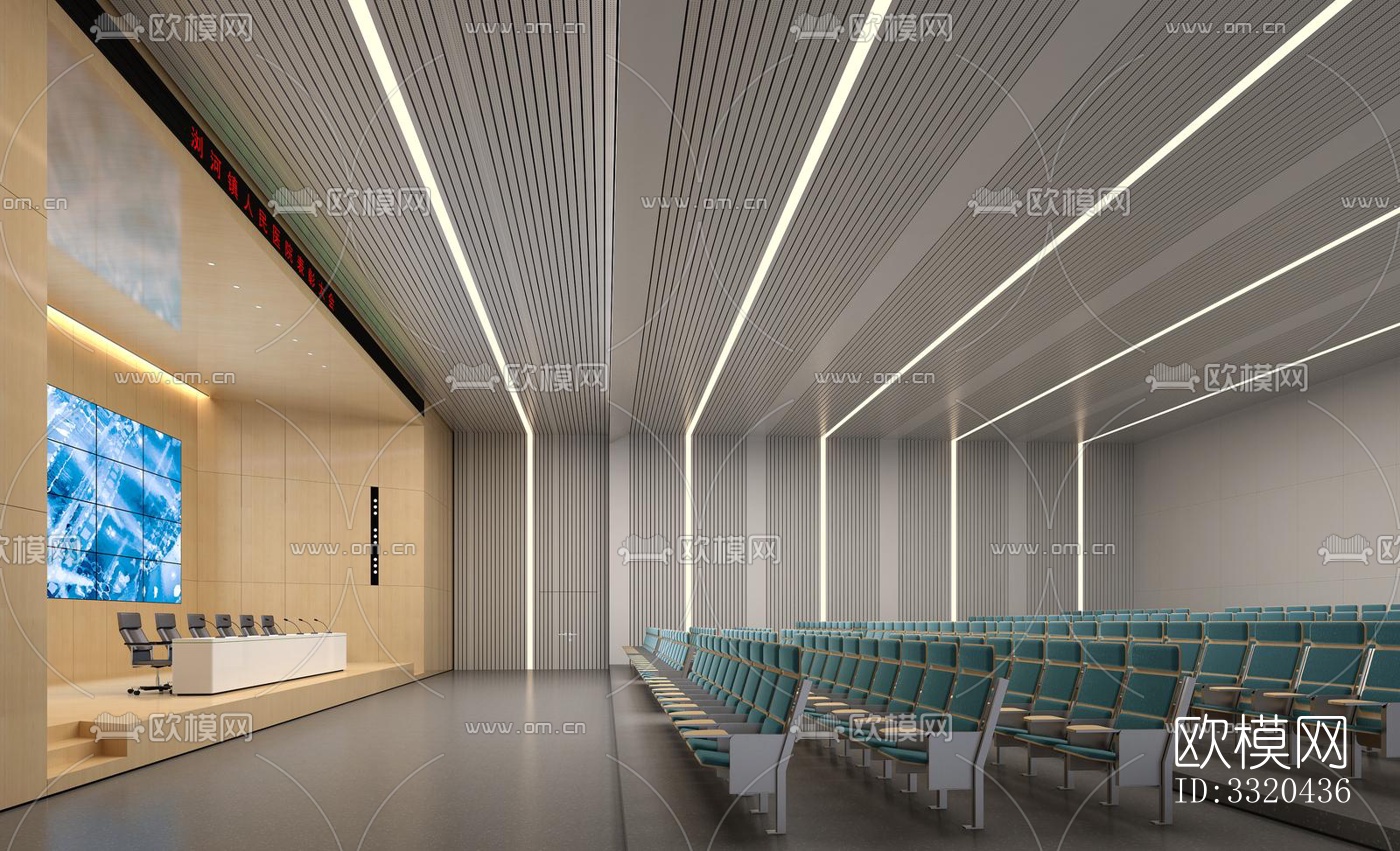 现代医院效果图下载（渲染图5）