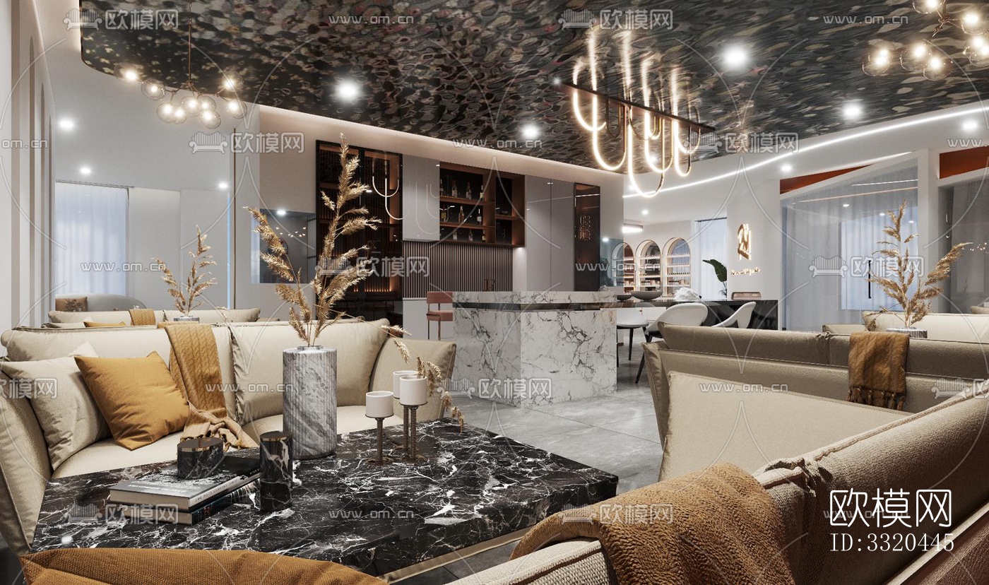 现代医院效果图下载（渲染图2）