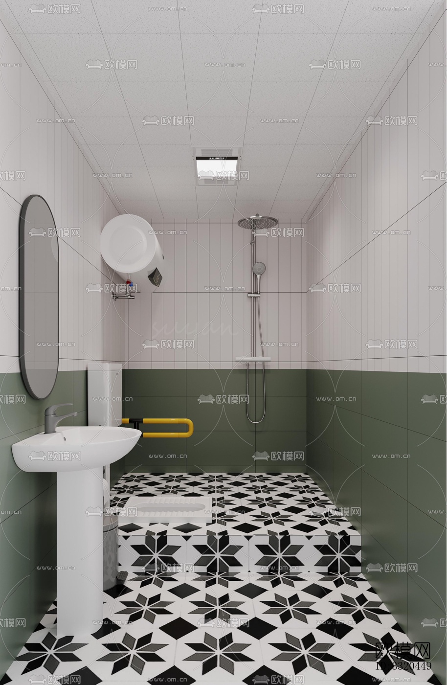 现代医院效果图下载（渲染图2）