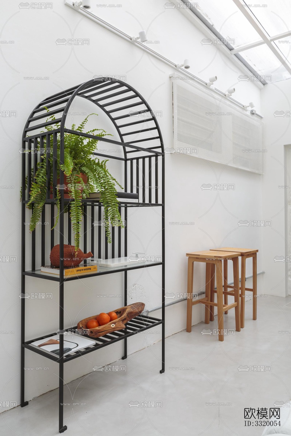 北欧展览展厅效果图下载（渲染图11）