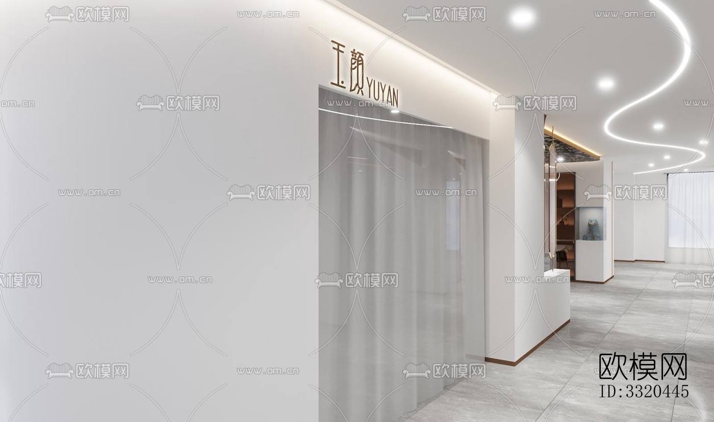 现代医院效果图下载（渲染图6）