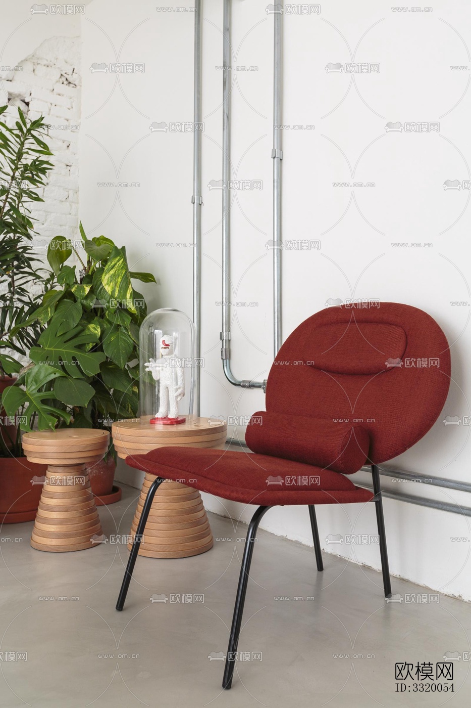 北欧展览展厅效果图下载（渲染图12）