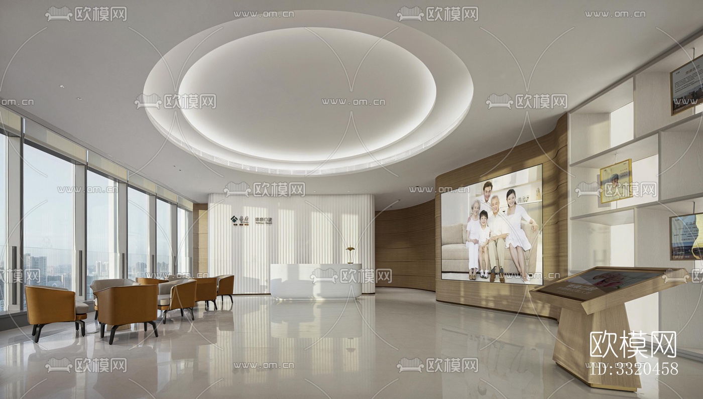 现代医院效果图下载（渲染图8）