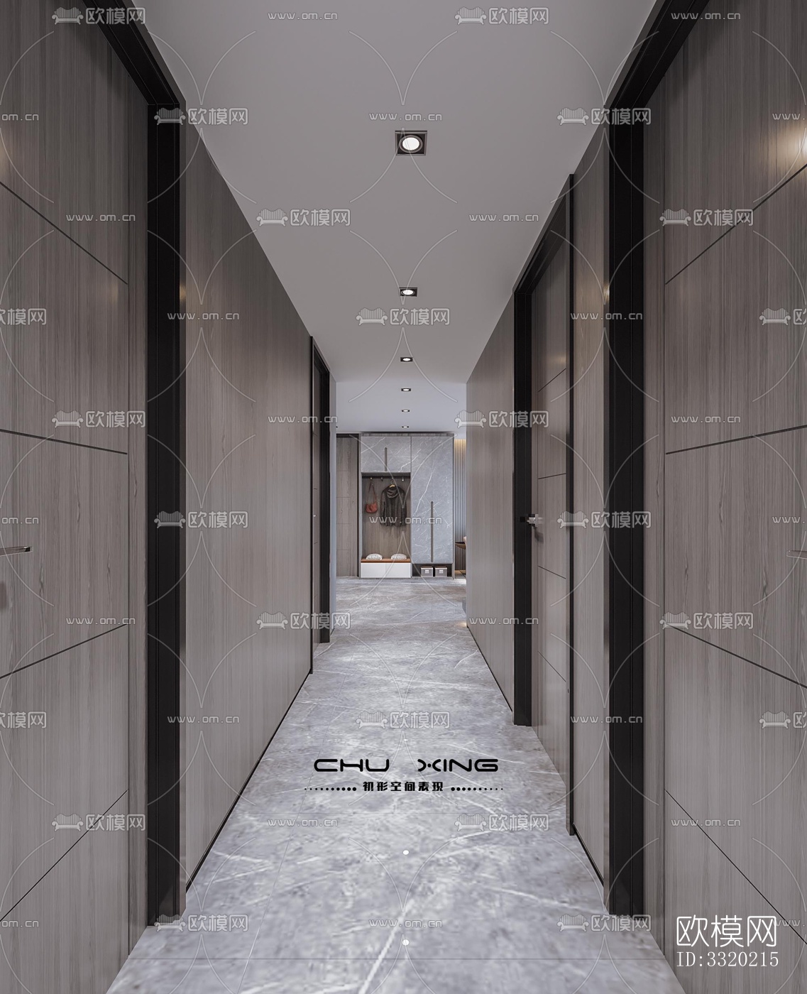 现代客厅效果图下载（渲染图6）