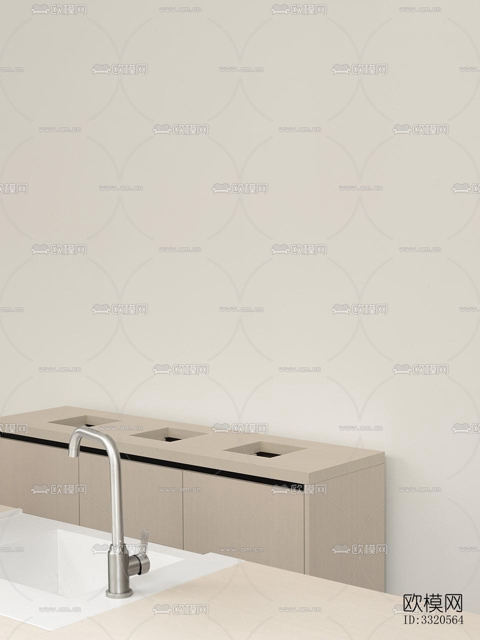 现代咖啡奶茶效果图下载（渲染图3）