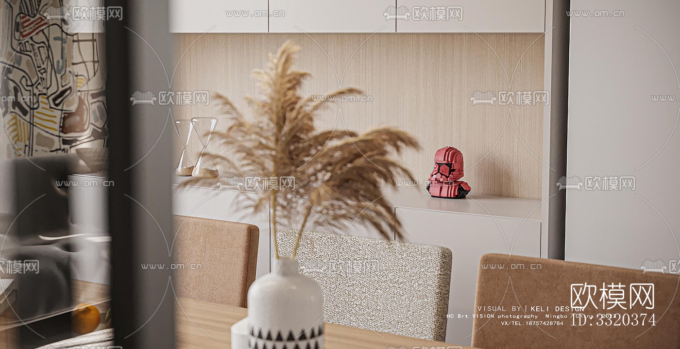 现代客厅效果图下载（渲染图3）