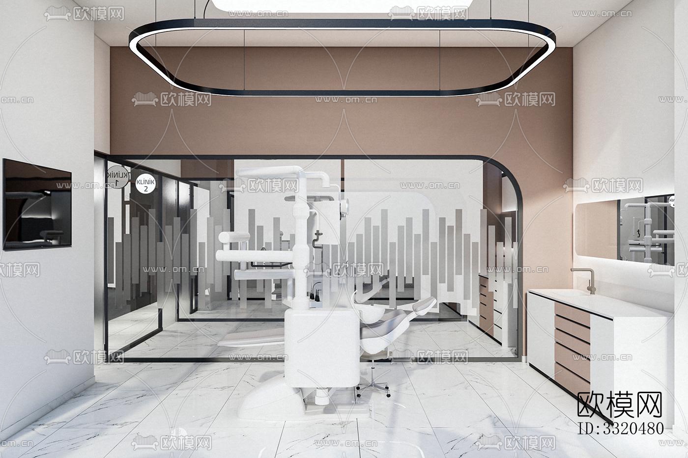 现代医院效果图下载（渲染图10）