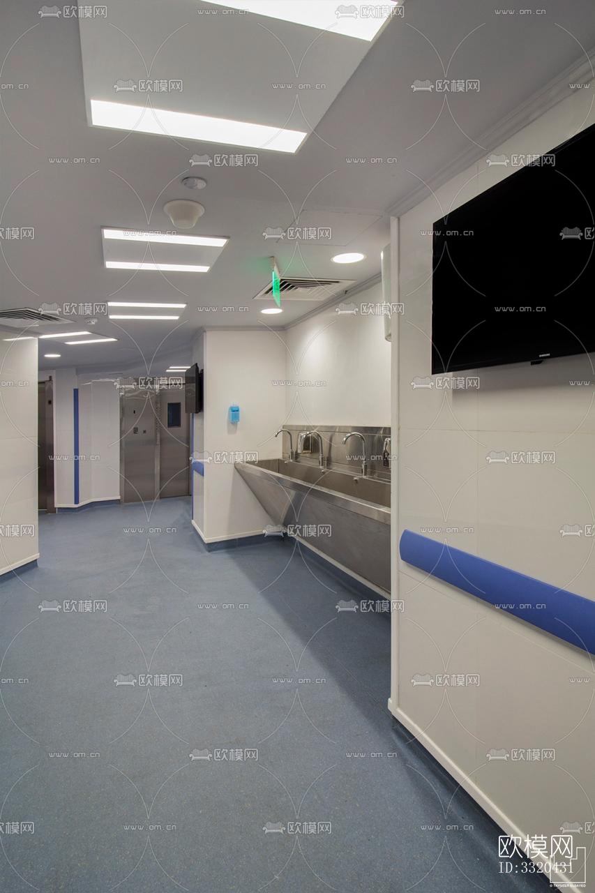 现代医院效果图下载（渲染图11）