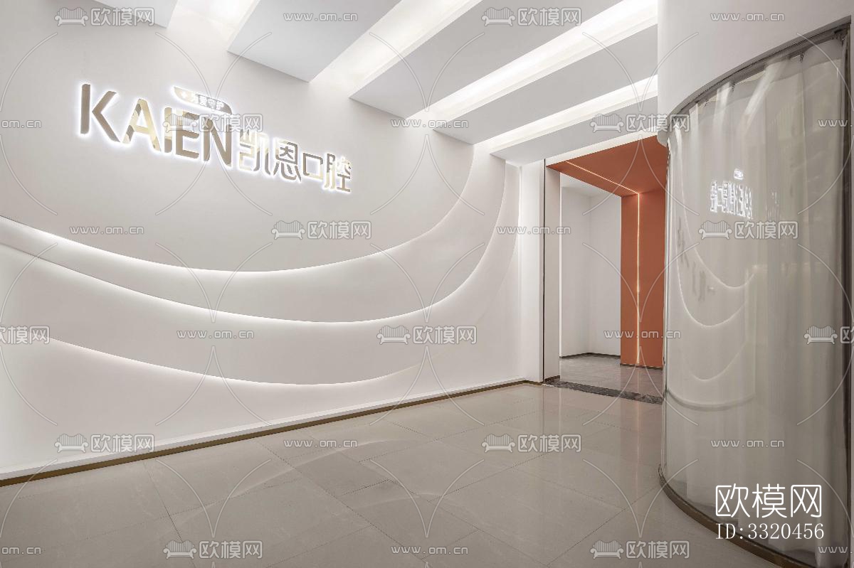 现代医院效果图下载（渲染图2）