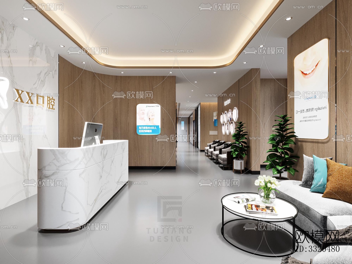 现代医院效果图下载（渲染图16）