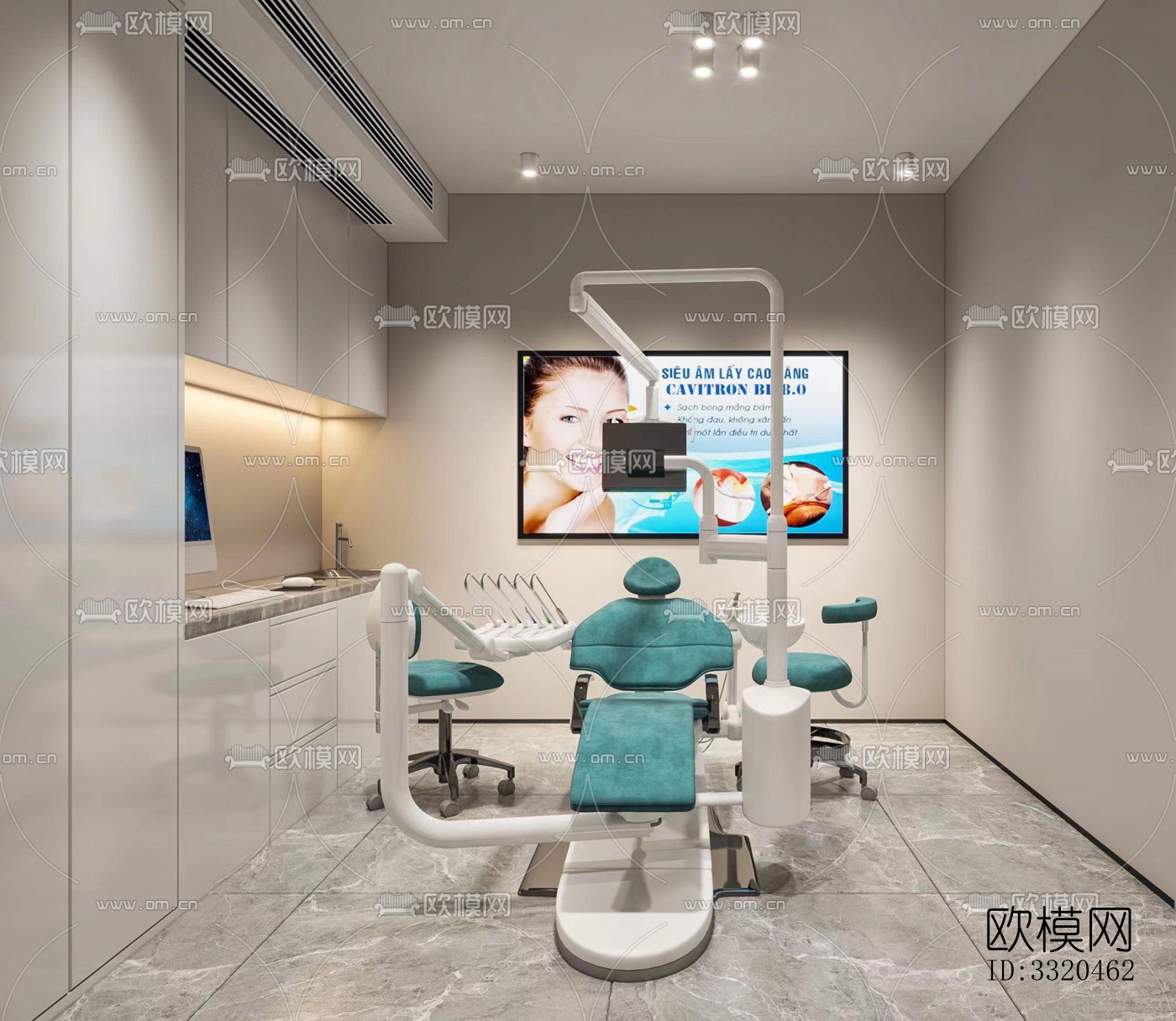 现代医院效果图下载（渲染图10）