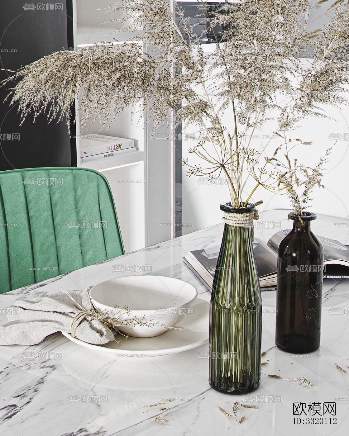 现代客厅效果图下载（渲染图6）