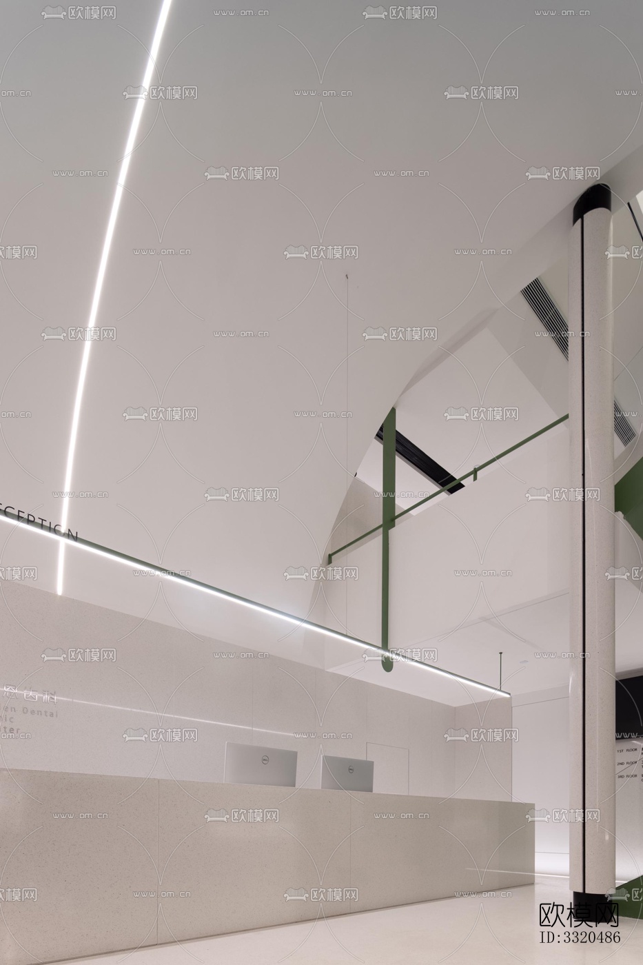 现代医院效果图下载（渲染图9）