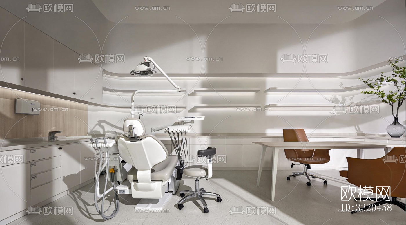 现代医院效果图下载（渲染图14）