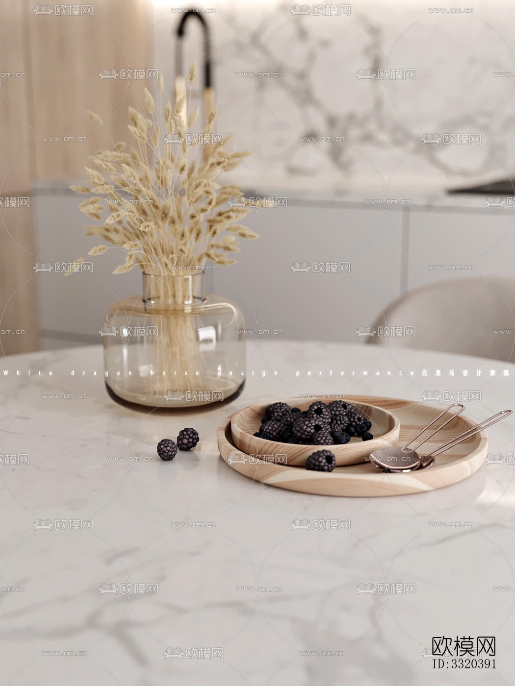 现代客厅效果图下载（渲染图1）