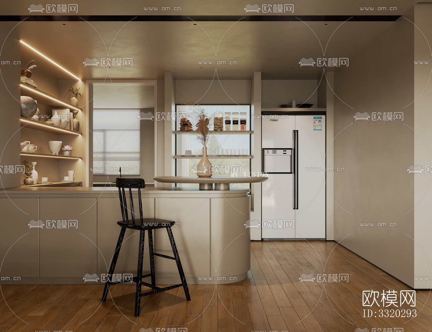 现代客厅效果图下载（渲染图10）