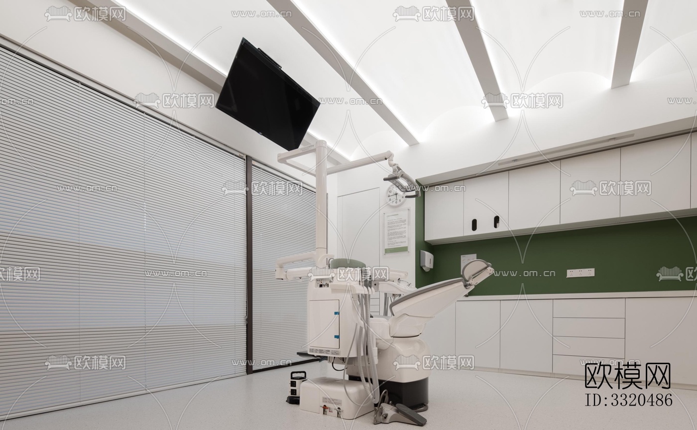 现代医院效果图下载（渲染图12）