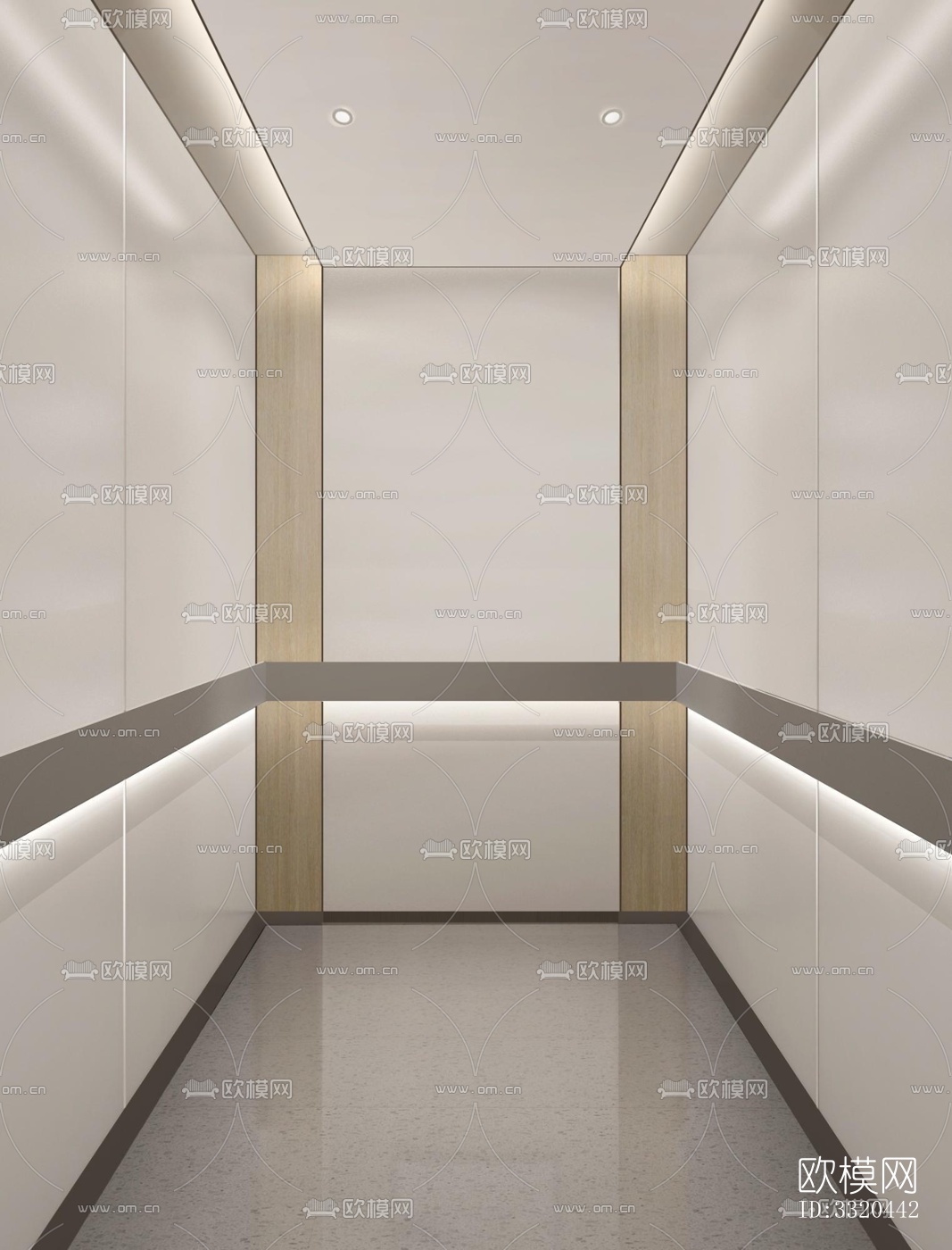 现代医院效果图下载（渲染图1）