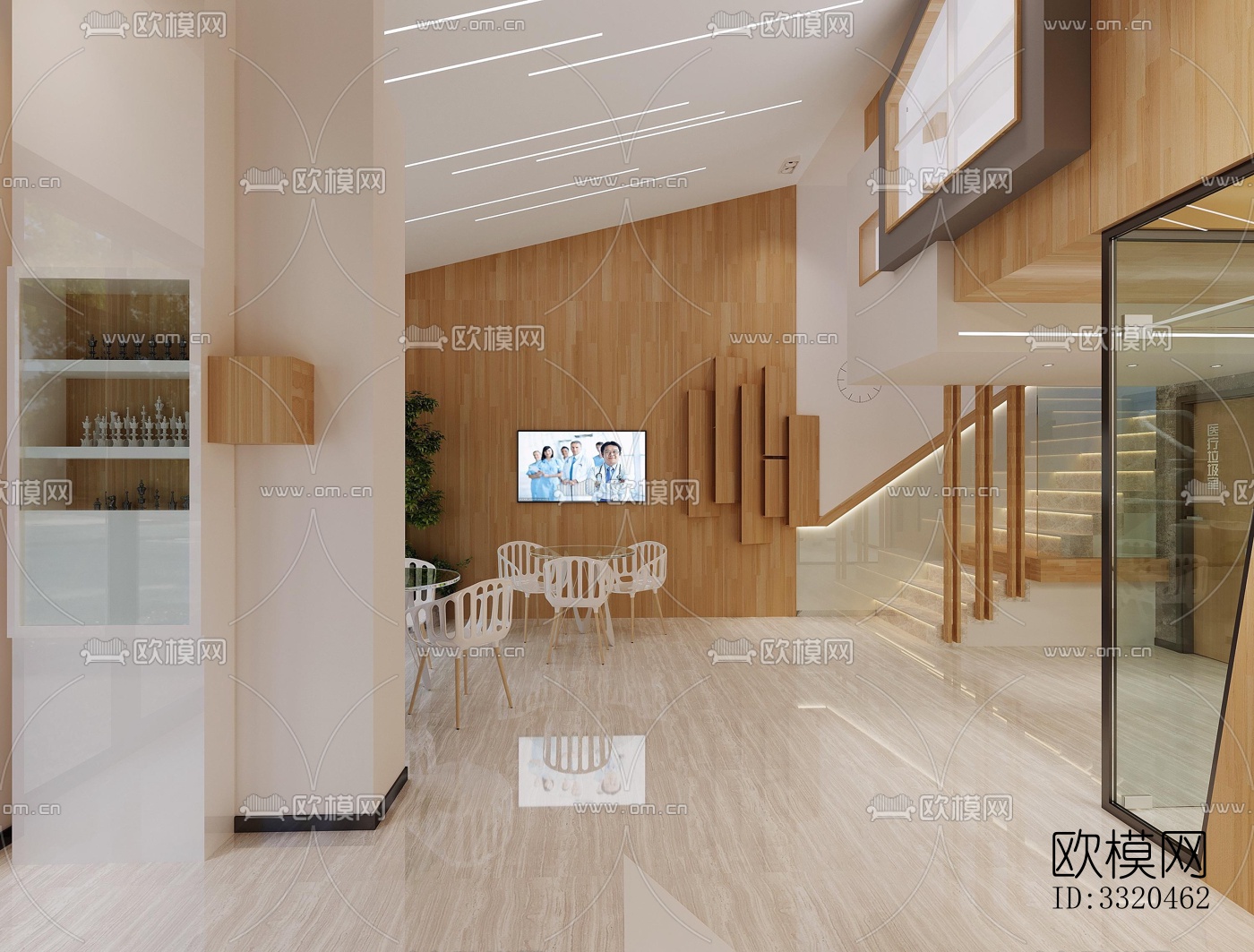 现代医院效果图下载（渲染图12）