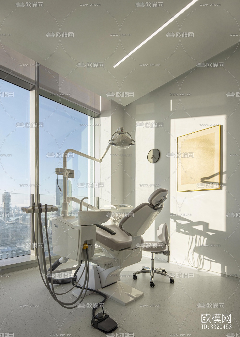 现代医院效果图下载（渲染图2）