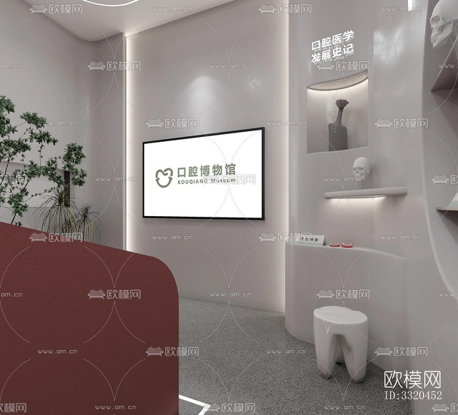 現(xiàn)代醫(yī)院效果圖下載(渲染圖3)