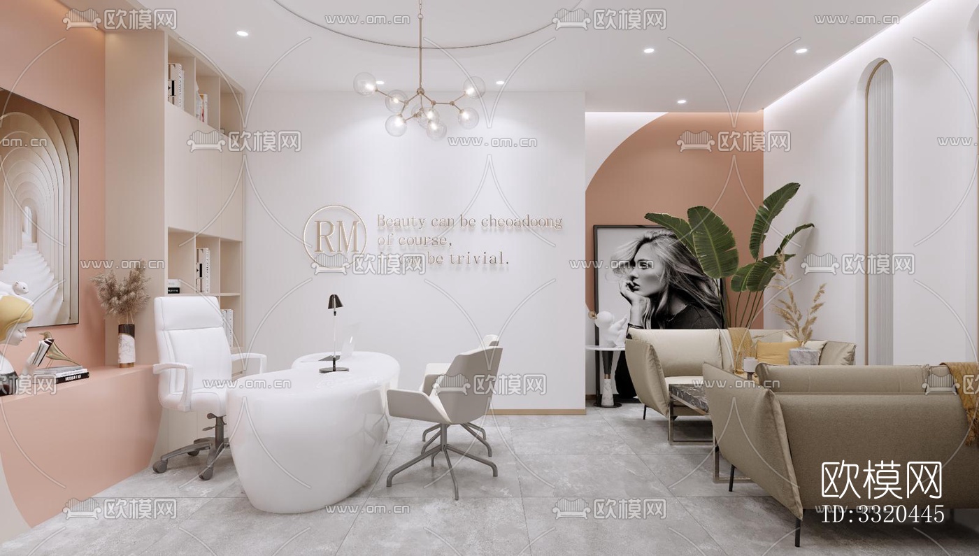 现代医院效果图下载（渲染图7）