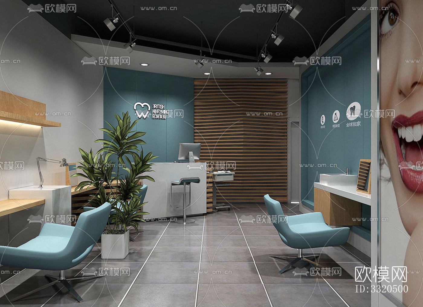 现代医院效果图下载（渲染图3）