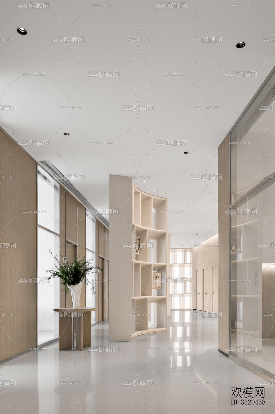 现代医院效果图下载（渲染图5）